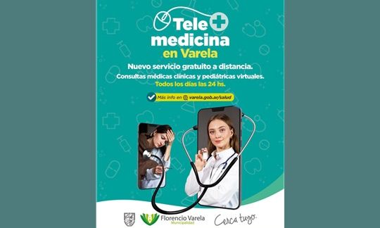 F. Varela - Andrés Watson oficializó el servicio municipal de Telemedicina